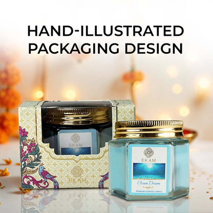 Ocean Dream Hexa Jar Scented Candle