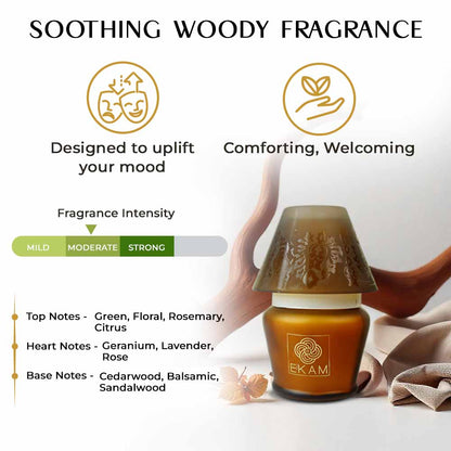 Mahogany Lampshade Scented Candle