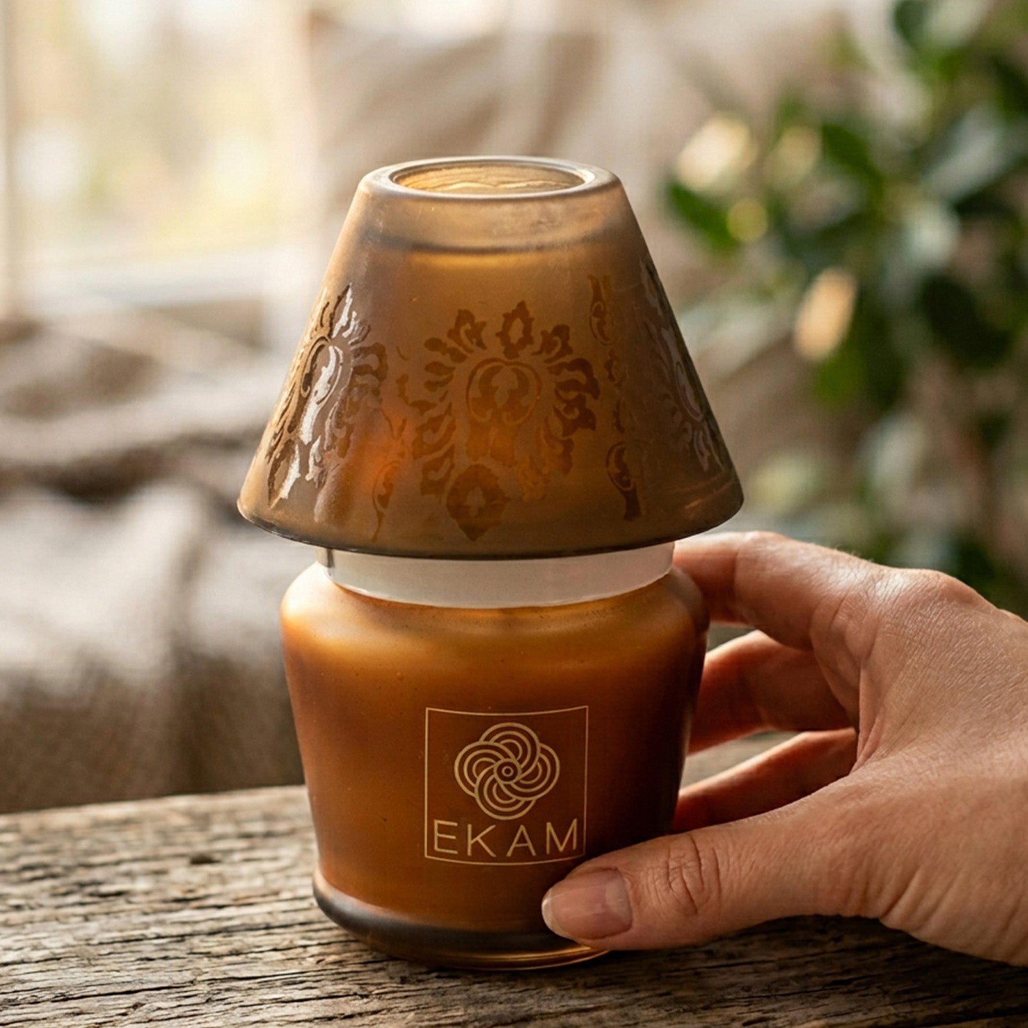 Mahogany Lampshade Scented Candle