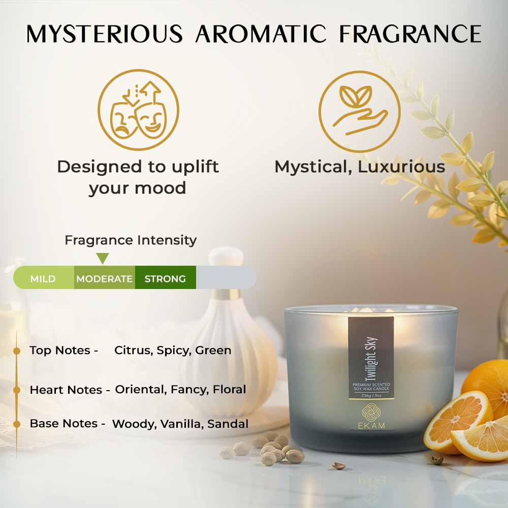 Twilight Sky 3 Wick Scented Candle