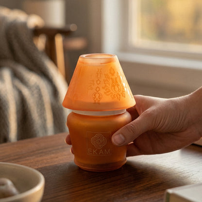 Temple Bloom Lampshade Scented Candle