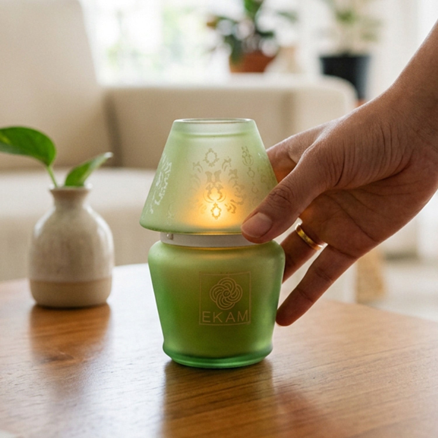 Jasmine Lampshade Scented Candle