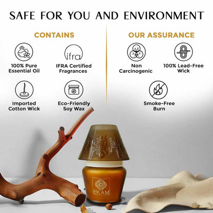 Mahogany Lampshade Scented Candle