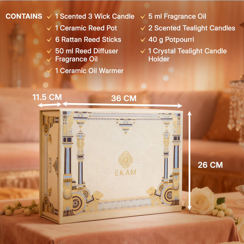 Stone Palace Luxe Gift Set| Festive Stone Palace Collection, 2025-26