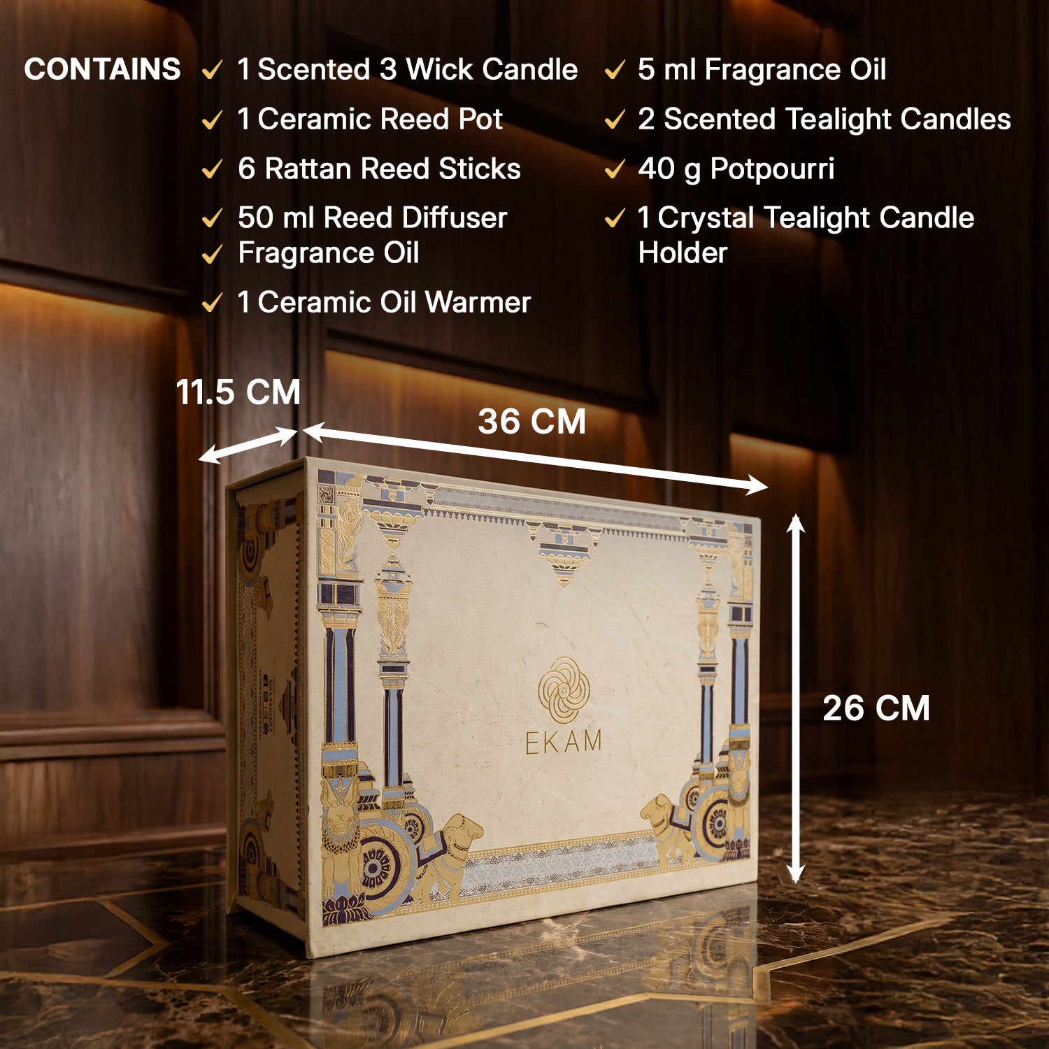 Stone Palace Luxe Gift Set| Festive Stone Palace Collection, 2025-26