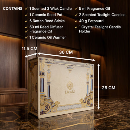 Stone Palace Luxe Gift Set| Festive Stone Palace Collection, 2025-26