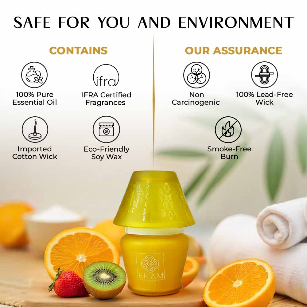 Fruit Splash Lampshade Scented Candle