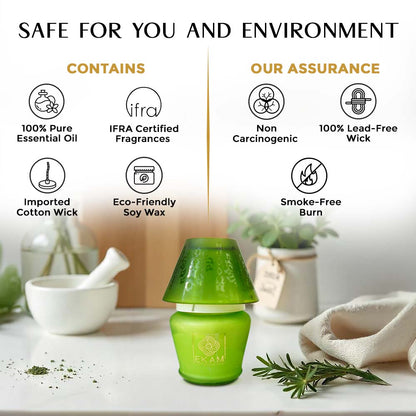 Herb Garden Lampshade Scented Candle