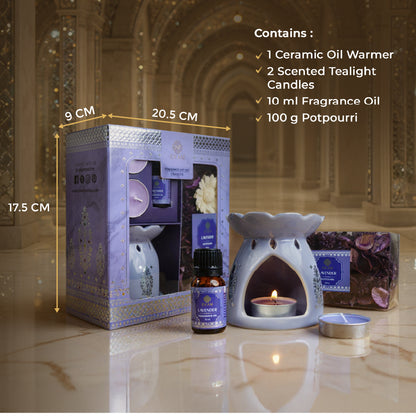Lavender Scented Fragrance Gift Set Box| Festive Sheesh Mahal Collection, 2025-26