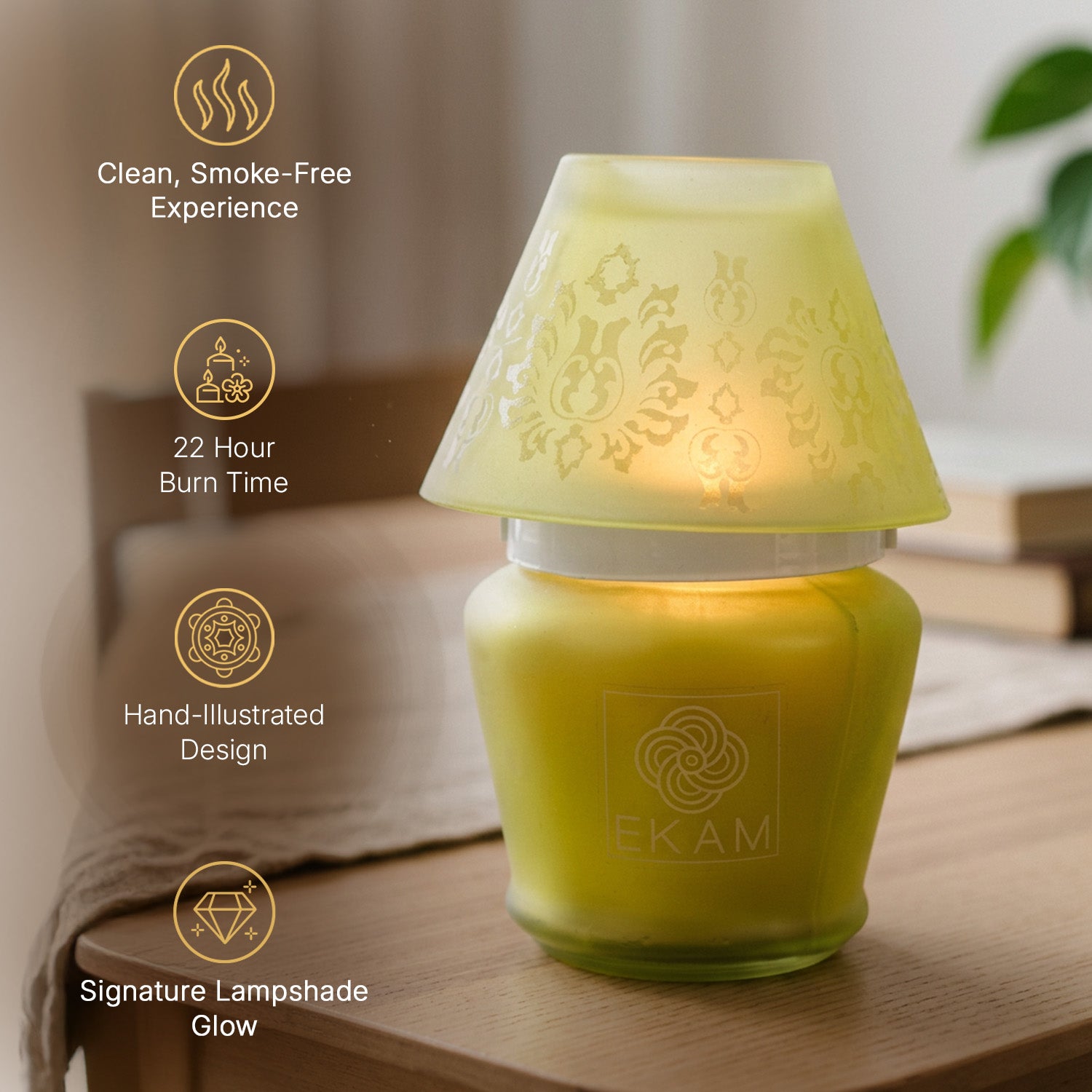 Lemongrass Lampshade Scented Candle