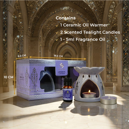 Lavender Scented 10 ml Vaporizer Set| Festive Sheesh Mahal Collection, 2025-26