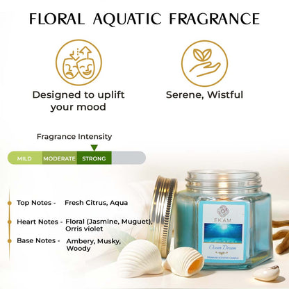 Ocean Dream Hexa Jar Scented Candle