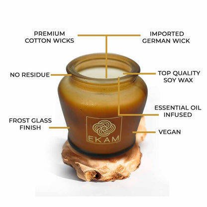 Mahogany Lampshade Scented Candle