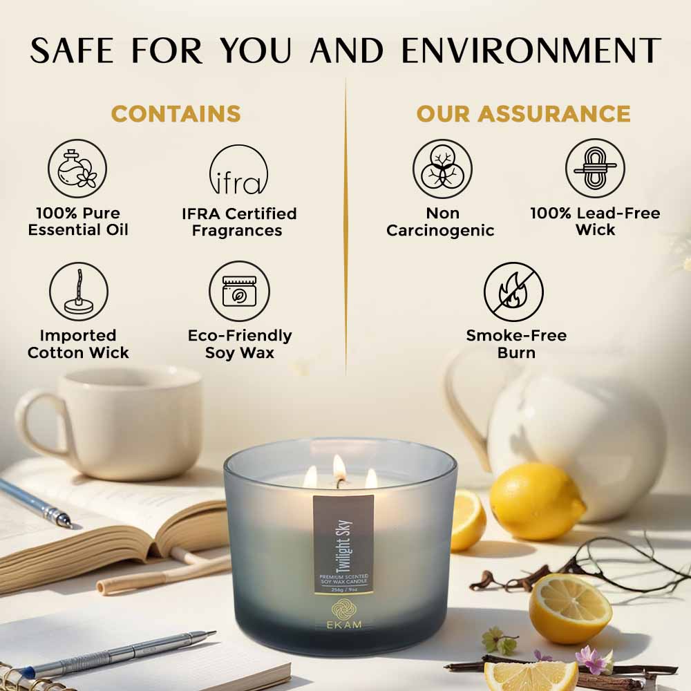 Twilight Sky 3 Wick Scented Candle