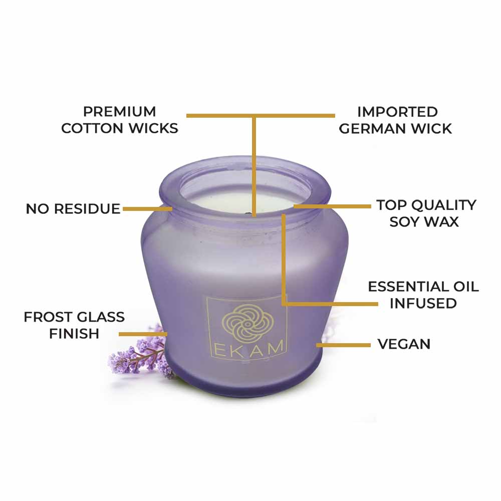 Lavender Lampshade Scented Candle
