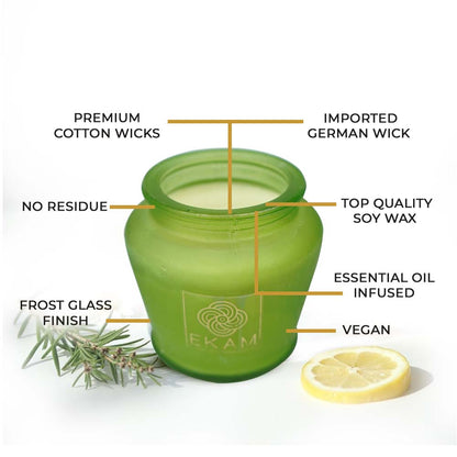 Herb Garden Lampshade Scented Candle