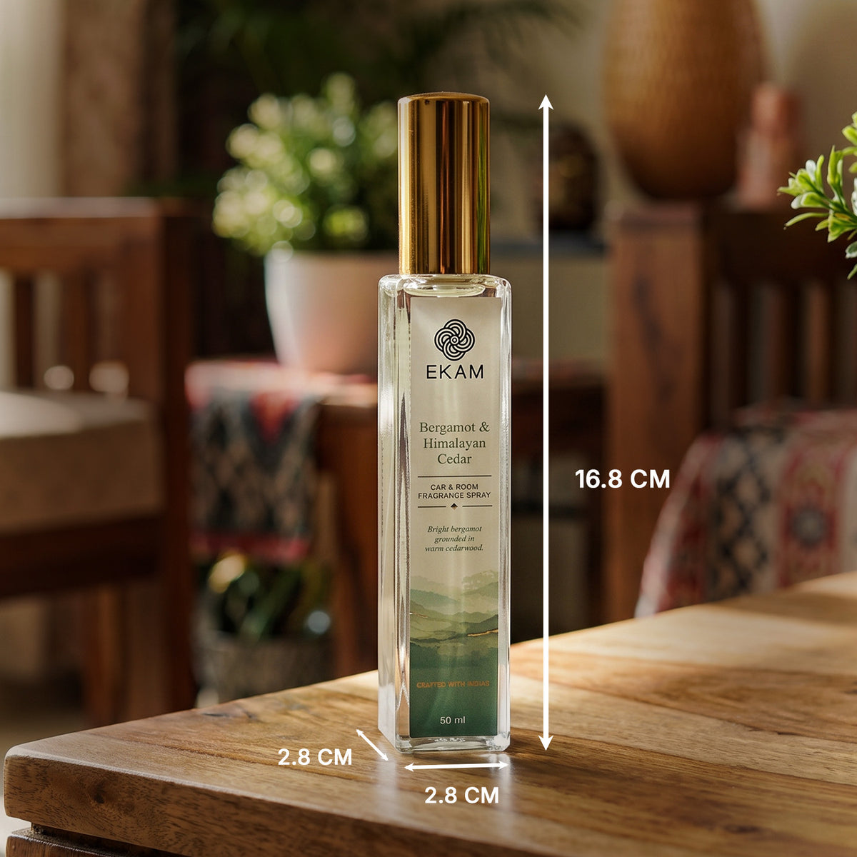 BERGAMOT &amp; HIMALAYAN CEDAR ROOM &amp; CAR SPRAY