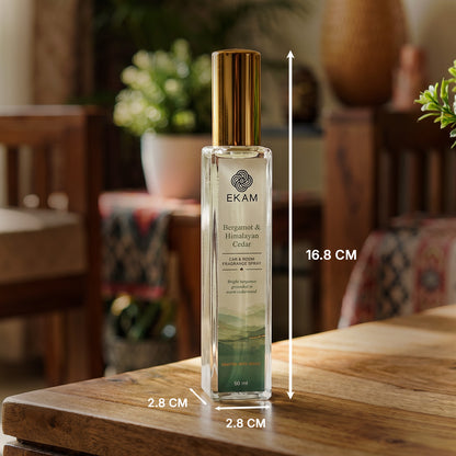 BERGAMOT &amp; HIMALAYAN CEDAR ROOM &amp; CAR SPRAY