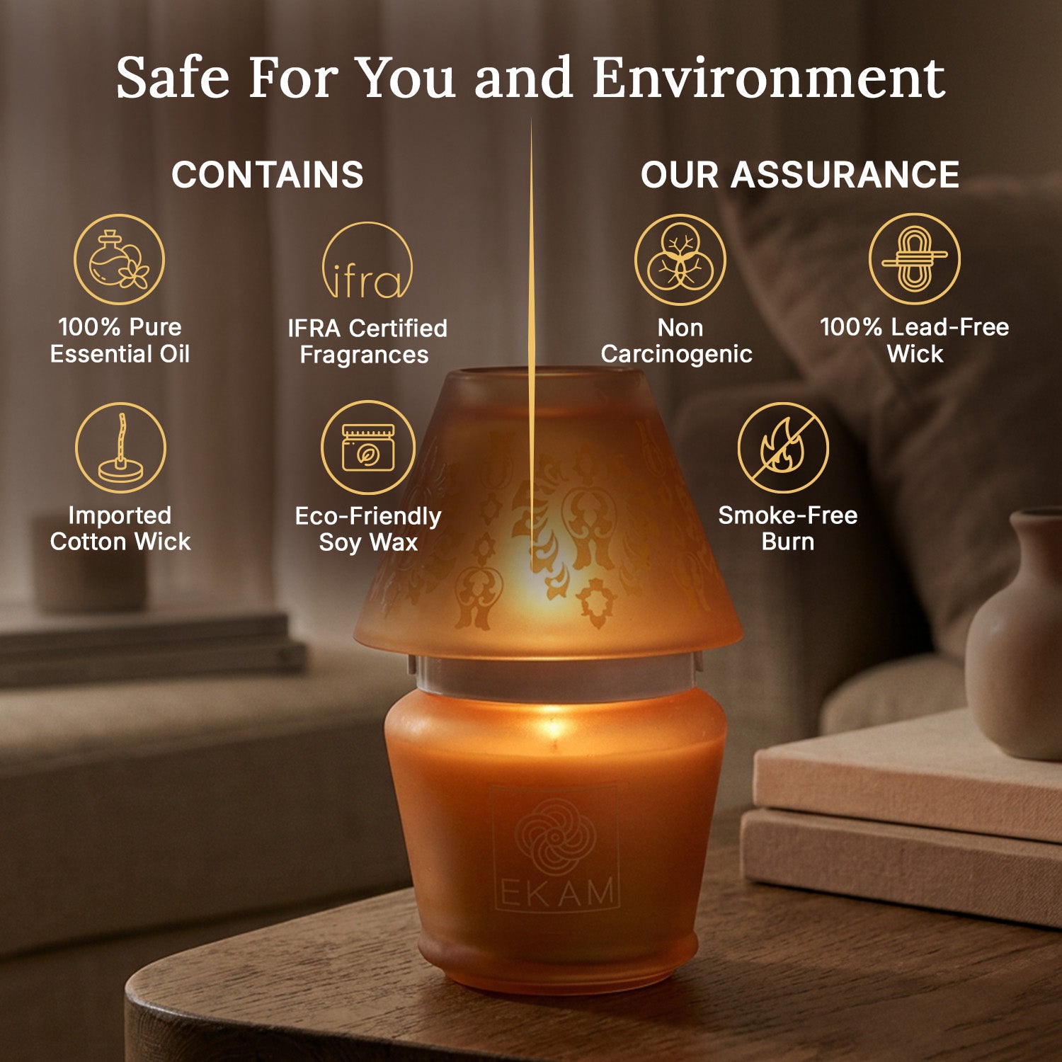 Vanilla Lampshade Scented Candle