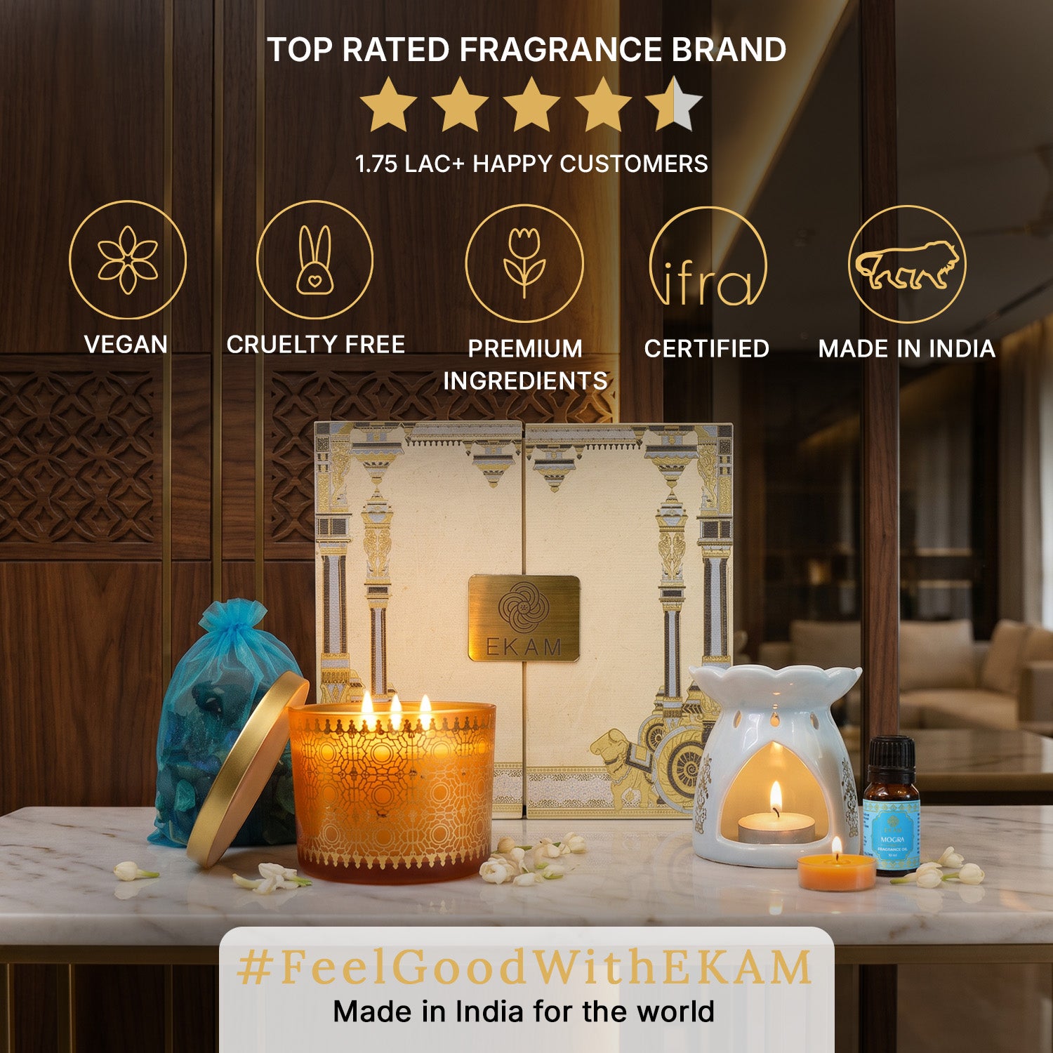Stone Palace Prive Gift Set| Festive Stone Palace Collection, 2025-26