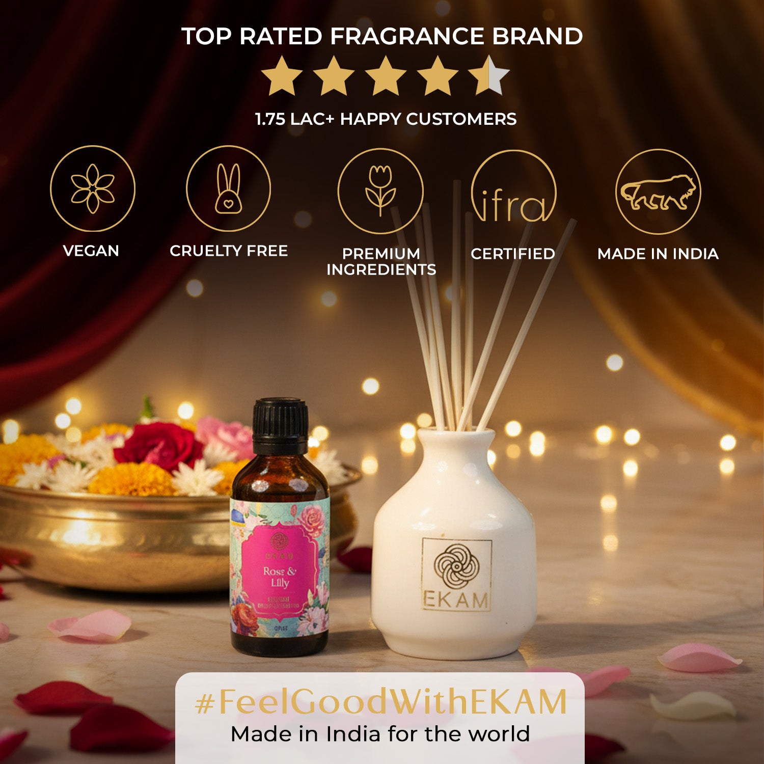 Rose &amp; Lily Reed Diffuser Set