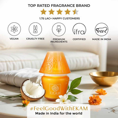 Temple Bloom Lampshade Scented Candle