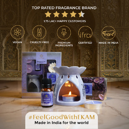 Lavender Scented Fragrance Gift Set Box| Festive Sheesh Mahal Collection, 2025-26