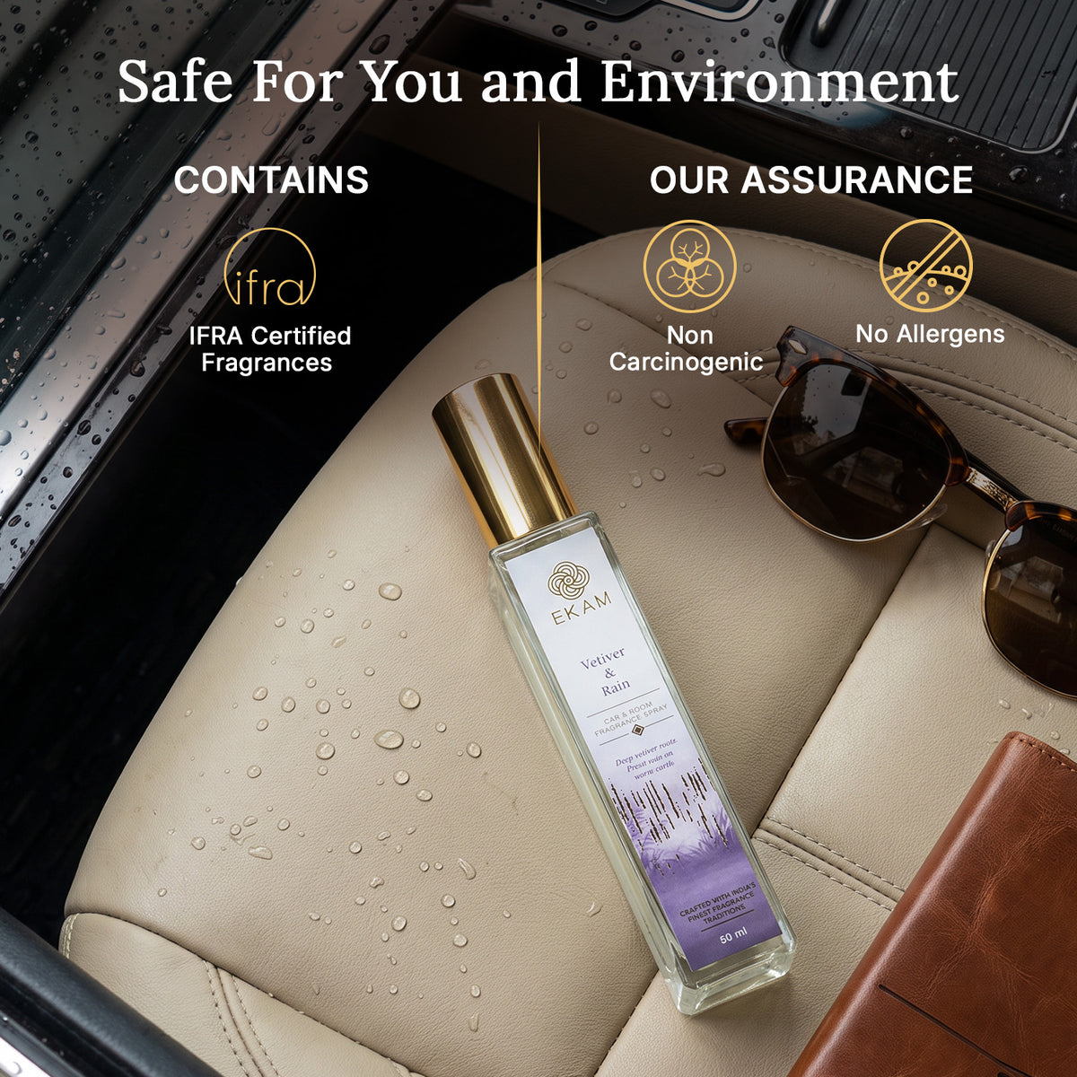 VETIVER &amp; RAIN ROOM &amp; CAR SPRAY