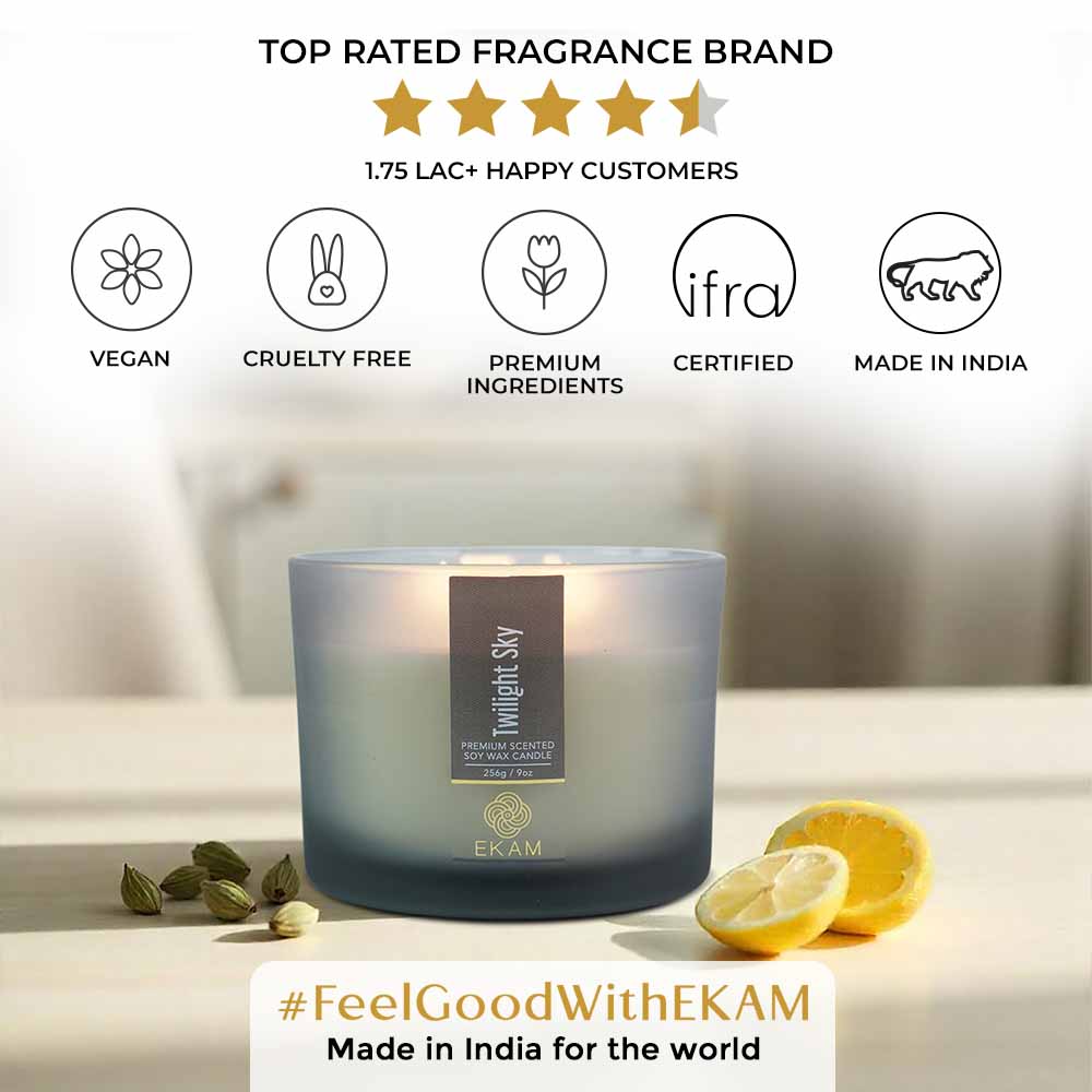 Twilight Sky 3 Wick Scented Candle