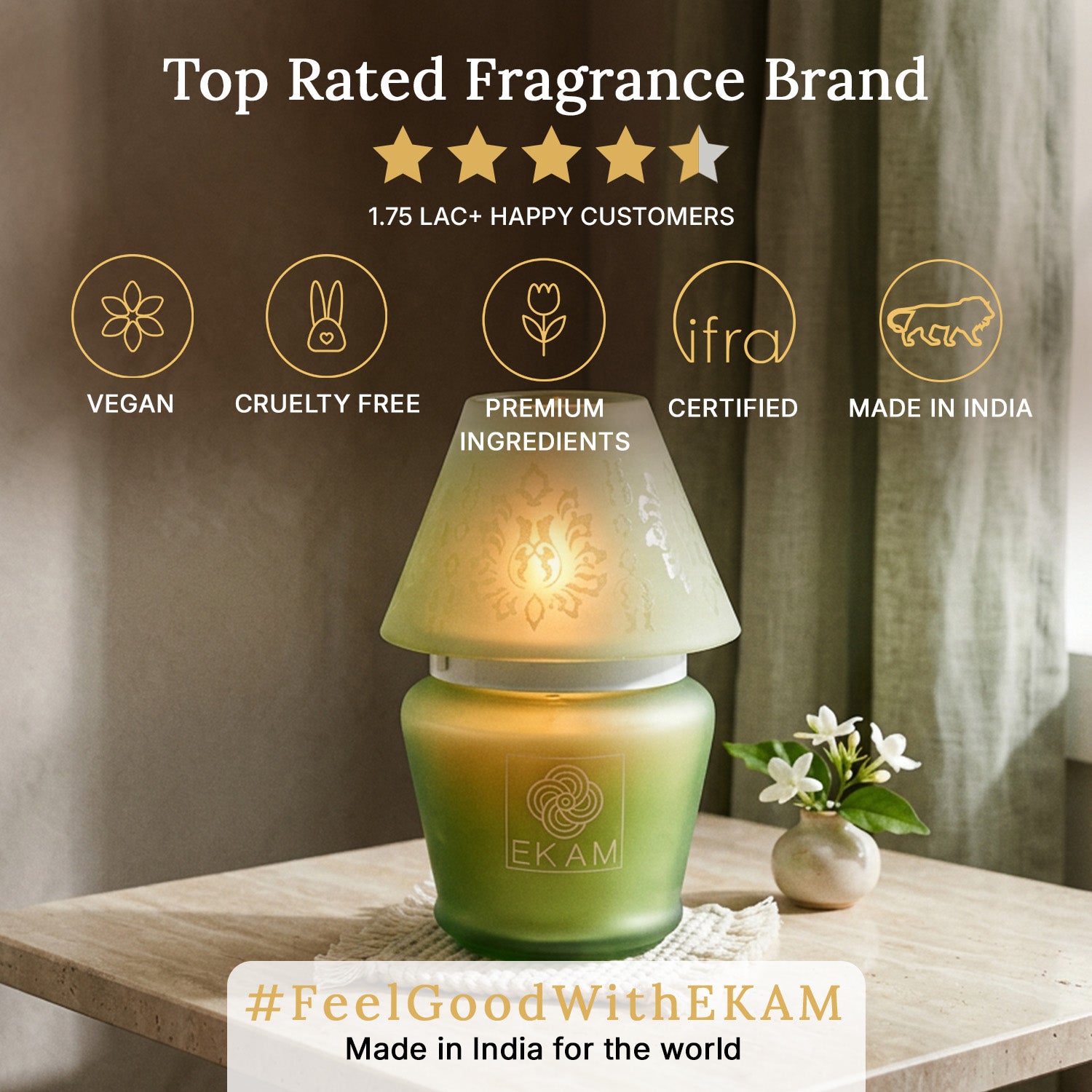 Jasmine Lampshade Scented Candle