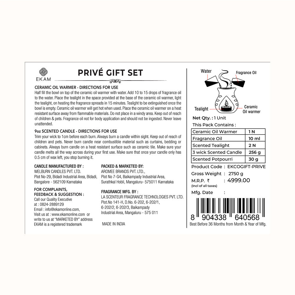 Stone Palace Prive Gift Set| Festive Stone Palace Collection, 2025-26