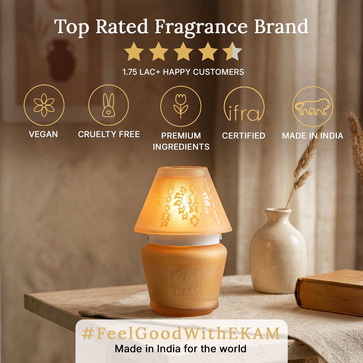 Vanilla Lampshade Scented Candle