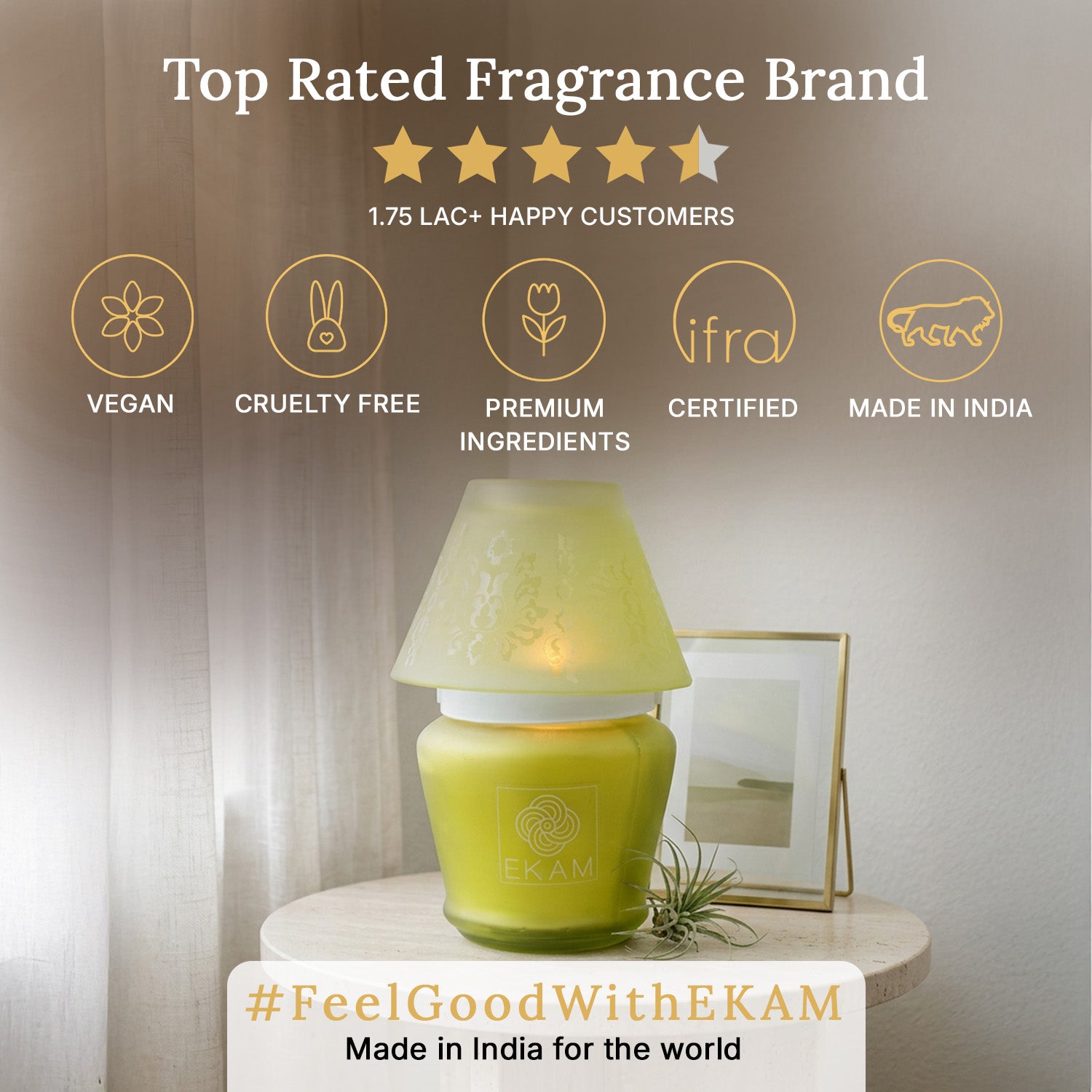 Lemongrass Lampshade Scented Candle