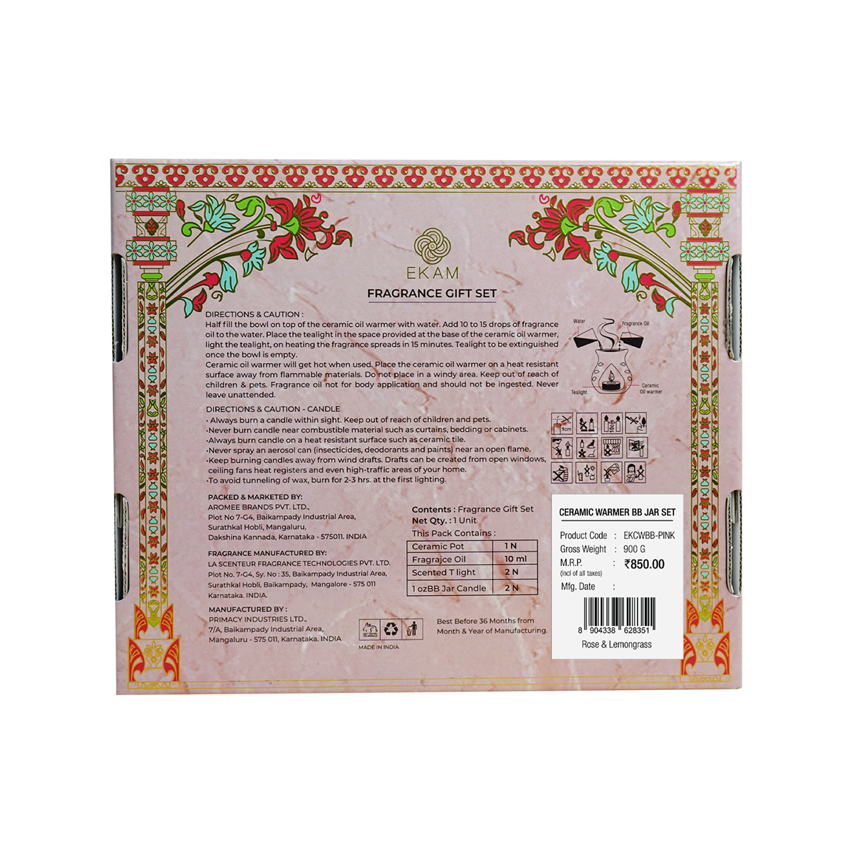 Pink Haveli Gift Set| Festive Pink Haveli Collection, 2025-26