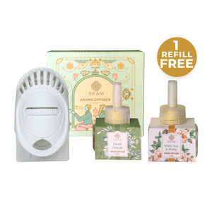 Deep Forest Scented Aroma Diffuser and 1 Refill Free