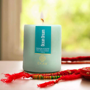 Ocean Dream Pillar Scented Candle