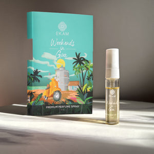 Weekends in Goa Perfume Spray, 5ML Trial Pack