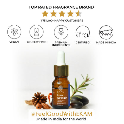 Inner Strength Pure Essential Oil Blend, Aromatherapy Series