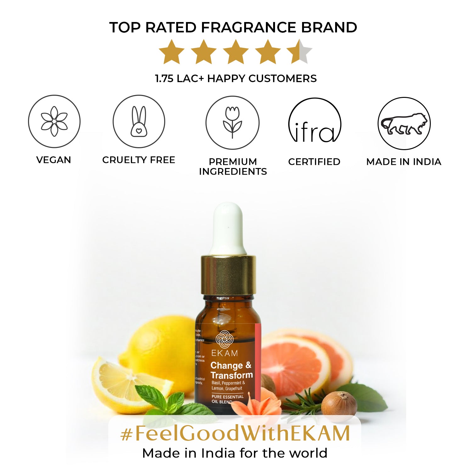 Change &amp; Transform Pure Essential Oil Blend, Aromatherapy Series