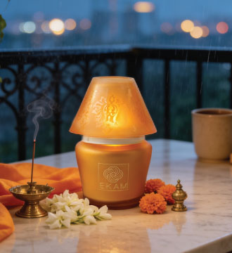 Temple Bloom Lampshade Scented Candle