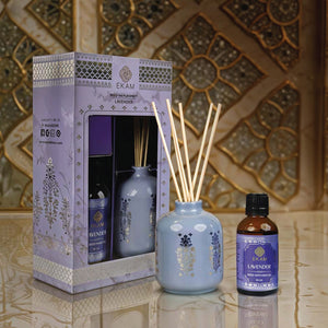 Lavender Scented Reed Diffuser Set| Festive Sheesh Mahal Collection, 2025-26