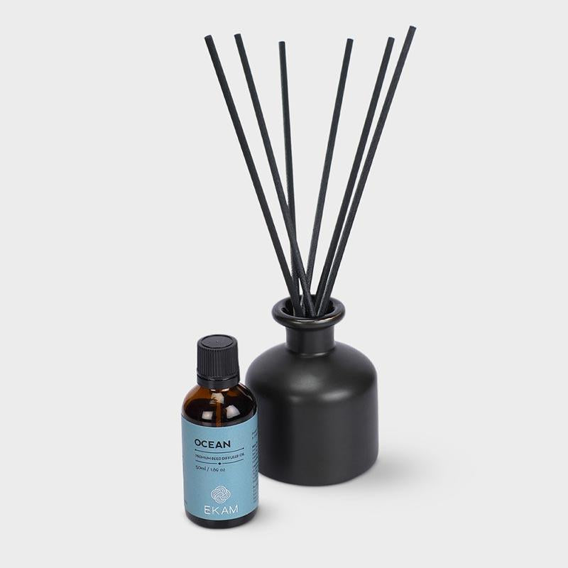 Ocean Premium Reed Diffuser Set, Manly Indulgence Series