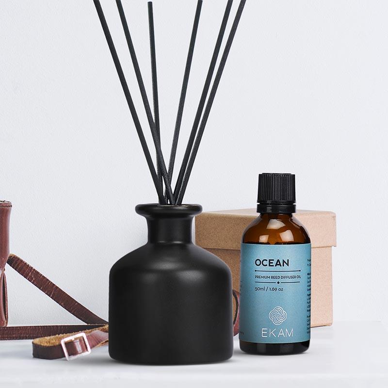 Ocean Premium Reed Diffuser Set, Manly Indulgence Series