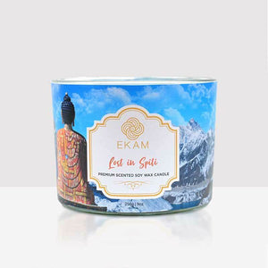 Lost in Spiti 3 Wick Soy Wax Scented Candle