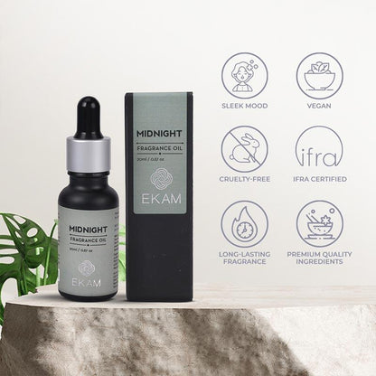 Midnight Premium Fragrance Oil, Manly Indulgence Series, Aromatherapy