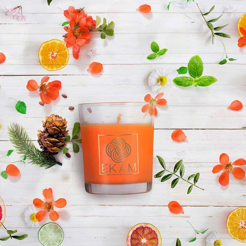 Gulmohar Shot Glass Scented Candle