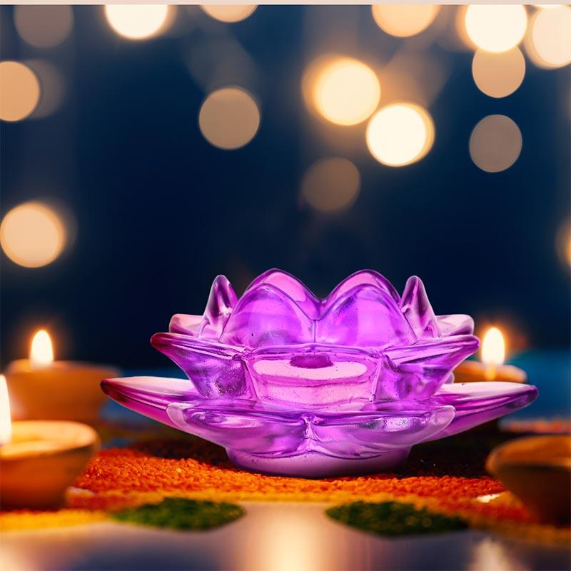 Lotus Shaped Candle Holder