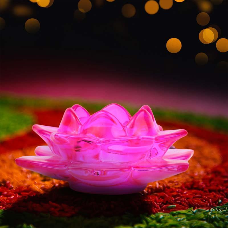 Lotus Shaped Candle Holder