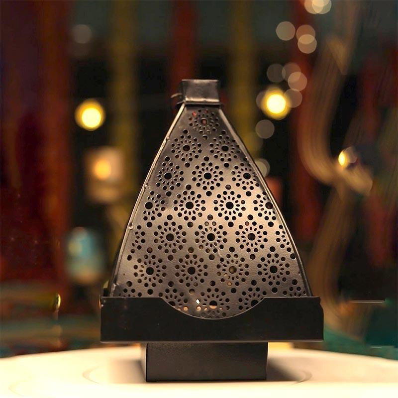 T-Light Candle Holder (Black)