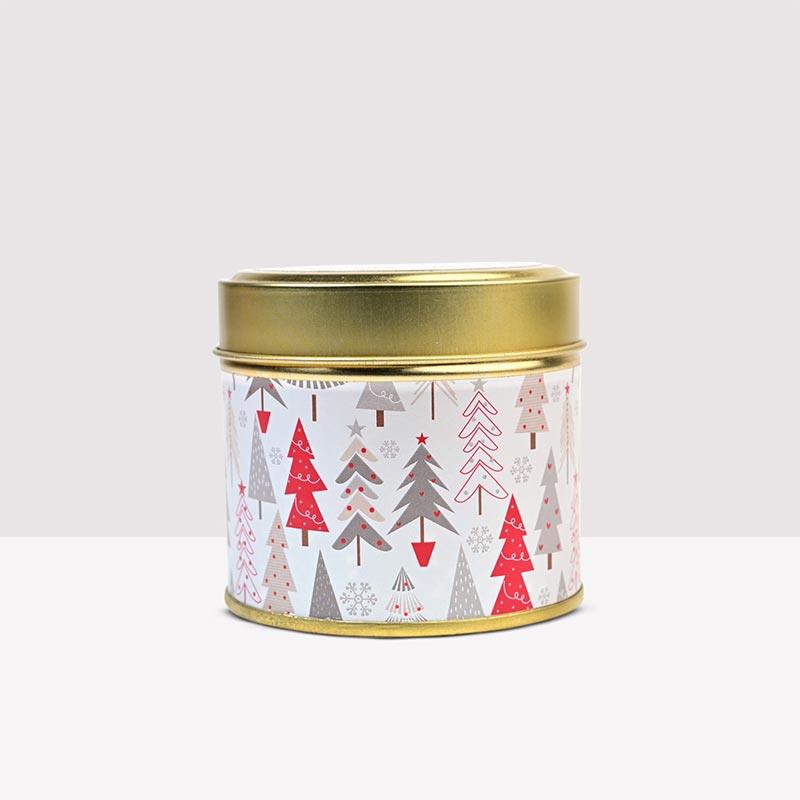 Peppermint Sugar Cookie Tin Jar Scented Candle